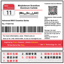 Superfine Daentum Alamoninum Carbide (Mo2 / 3cs1 / 3) 2alc Poweader